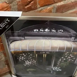 Dior オリバーガル　アートパネル Oliver Gal | Art | Oliver Gal Dior Storefront Glass Gold